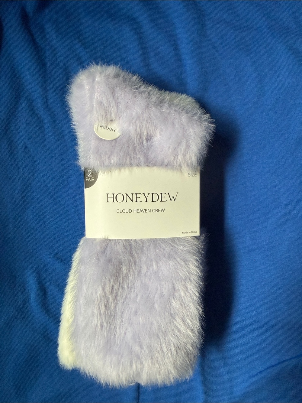 Honeydew cloud heaven crew socks